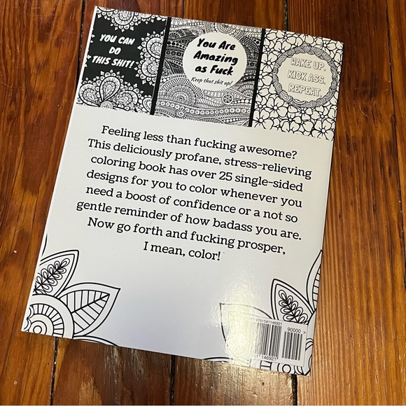 You Are Fucking Awesome Adult Coloring Book - Picture 8 of 8